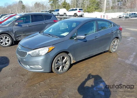 2014 Kia Forte Ex from USA, damaged, VIN KNAFX4A89E5203378